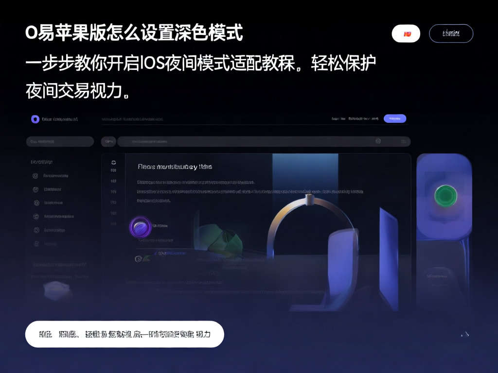 O易苹果版深色模式界面展示